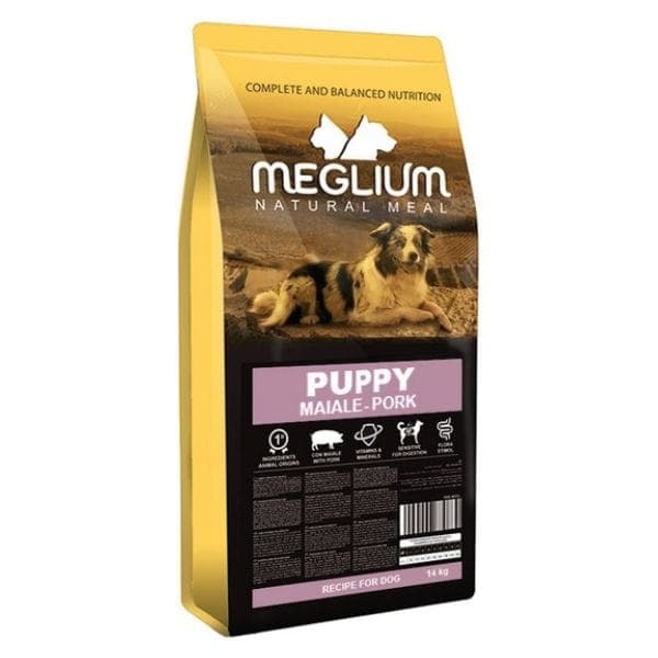 Meglium Puppy svinjetina, za štence, 14 kg
