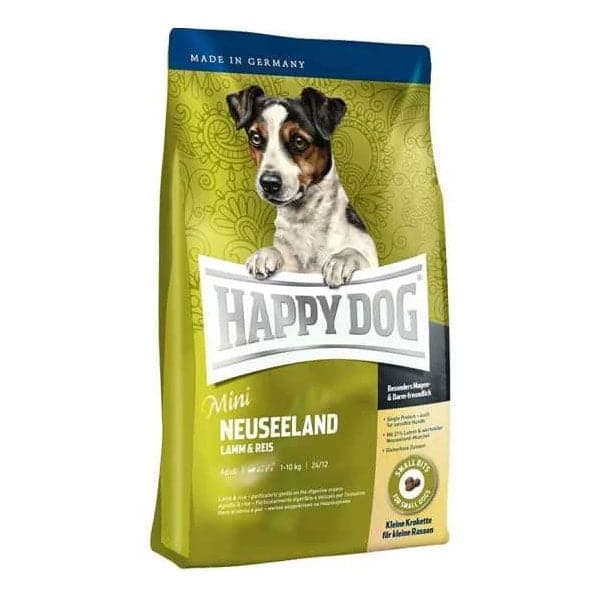 Happy Dog Mini Neuseeland jagnjetina i pirinač, za odrasle pse malih rasa, 4 kg