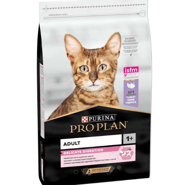 Pro Plan Delicate ćuretina, za mačke sa osetljivim varenjem, 1,5 kg