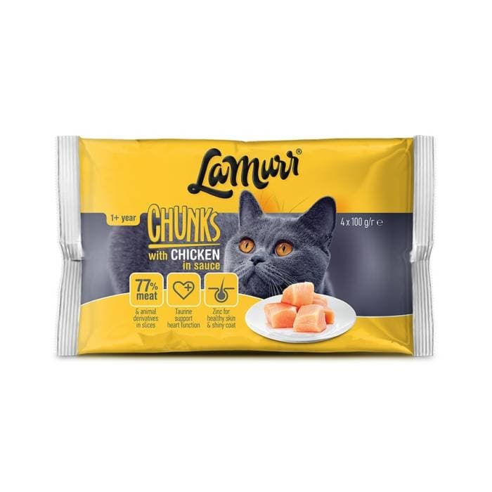 La Murr piletina, sosić za mačke, 4 x 100 g