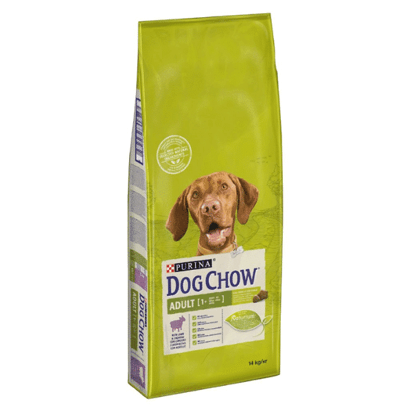 Dog Chow Adult jagnjetina, za odrasle pse, 14 kg