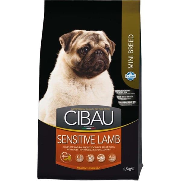 Cibau Sensitive jagnjetina, za odrasle pse malih rasa, 2,5 kg