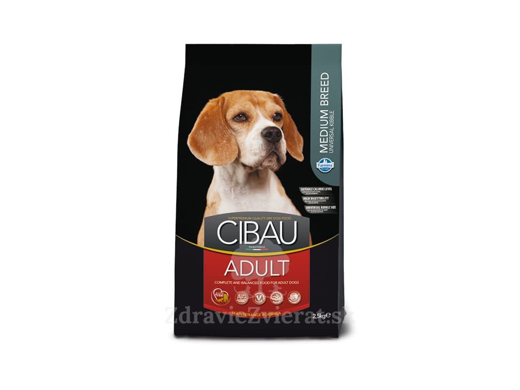 Cibau Adult Medium, za odrasle pse srednjih rasa, 12 kg
