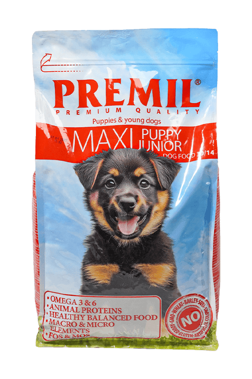 Premil Maxi Puppy Junior, za štence, 15 kg
