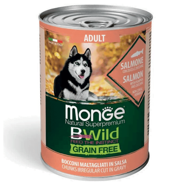 Monge BWild losos, konzerva za pse, 400 g