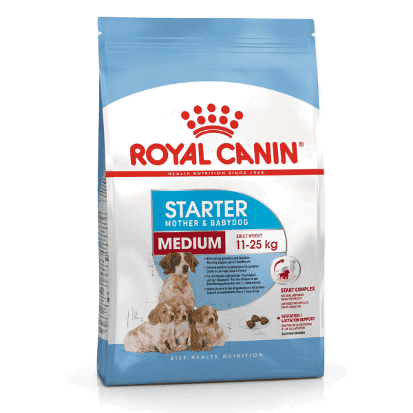 Royal Canin Medium Starter, za štence srednjih rasa i kuje dojilje, 15 kg