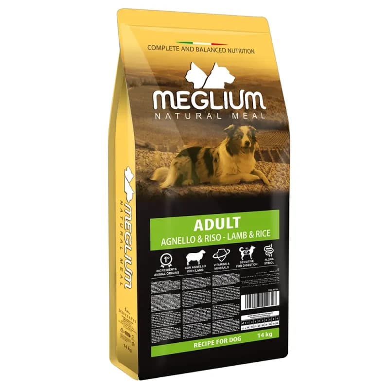 Meglium Adult Jagnjetina & Pirinač 14kg